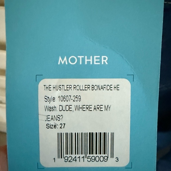 MOTHER Indigo Wide Leg Jeans - Picture 6 of 6